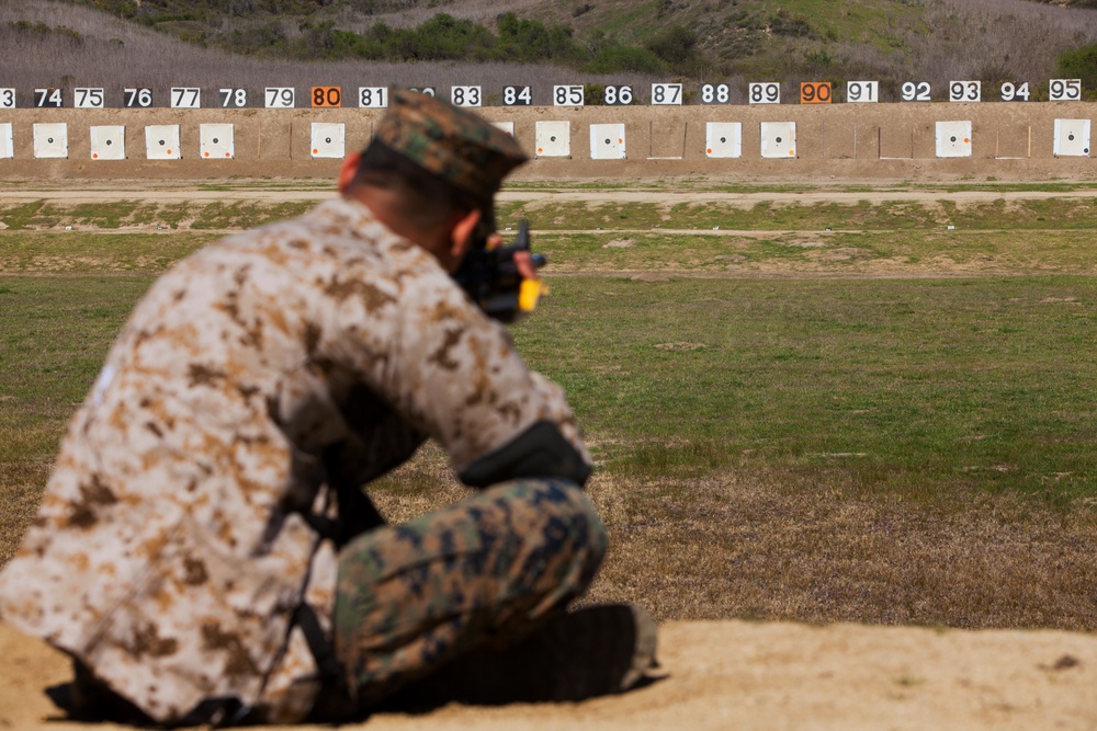 Marines Compete at the 2013 Western Division Shooting Matches