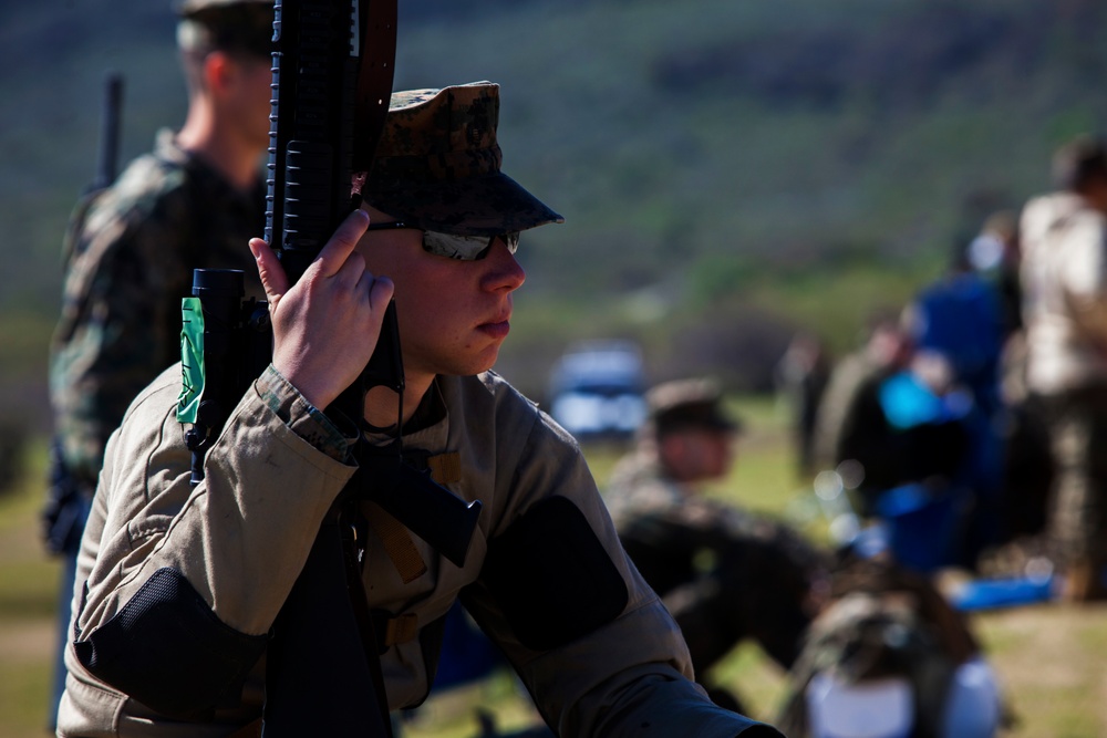 Marines Compete at the 2013 Western Division Shooting Matches