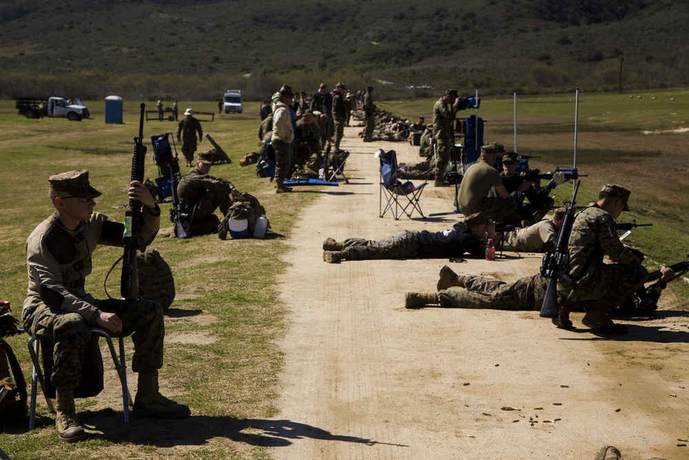 Marines Compete at the 2013 Western Division Shooting Matches