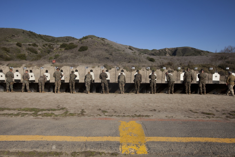 Marines Compete at the 2013 Western Division Shooting Matches