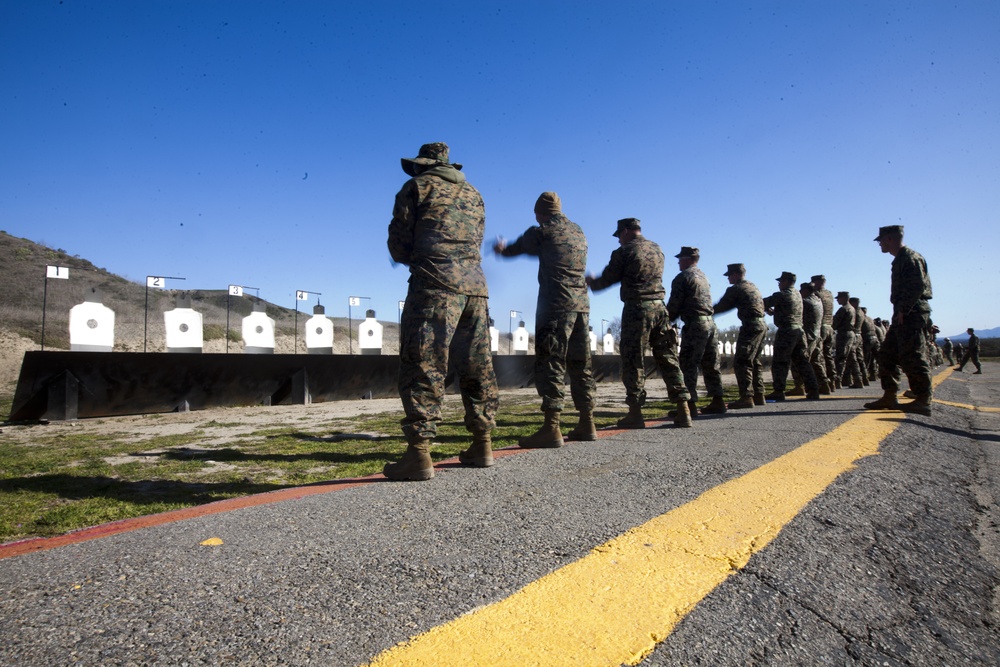 Marines Compete at the 2013 Western Division Shooting Matches