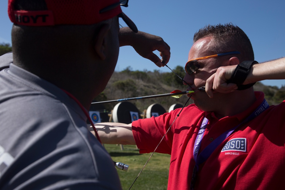 Wounded warriors compete at the 2013 Marine Corps Trials