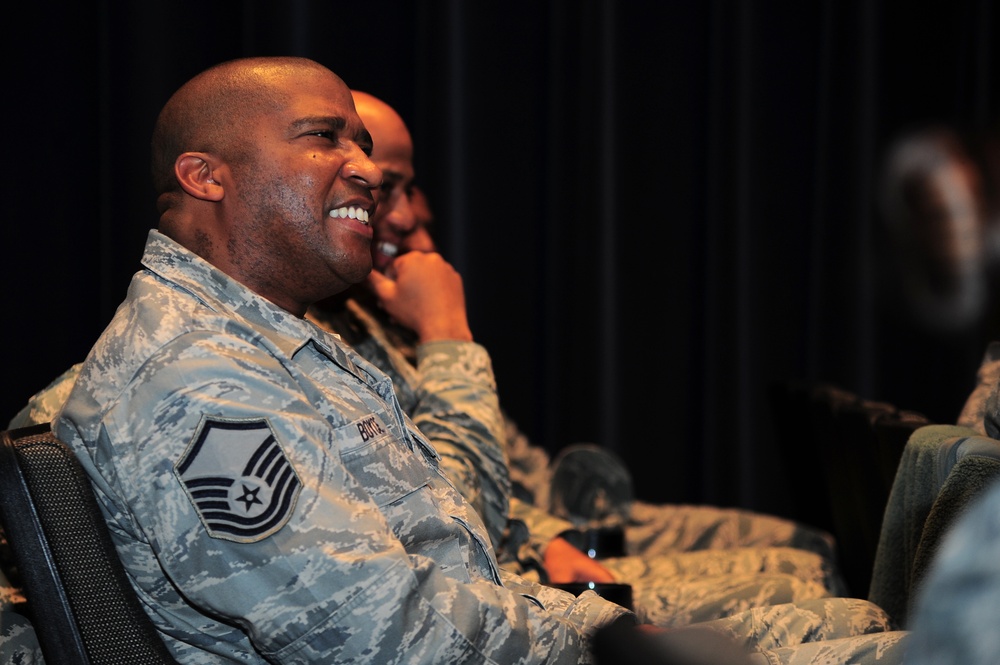 4th FW commander presents first of Leadership Lecture Series: Perseverance through Adversity