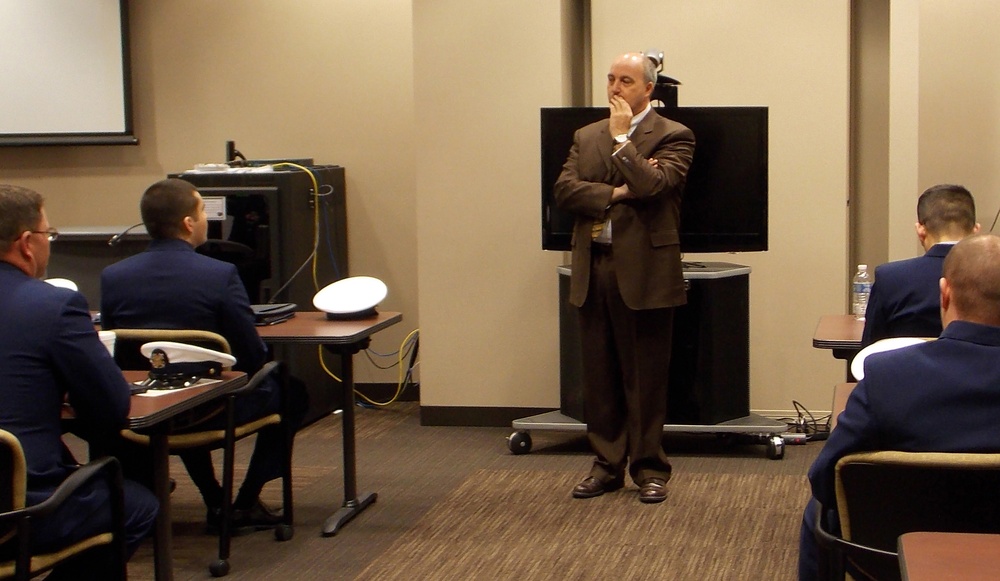 Coast Guard holds intelligence officer training at Michigan State Police HQ