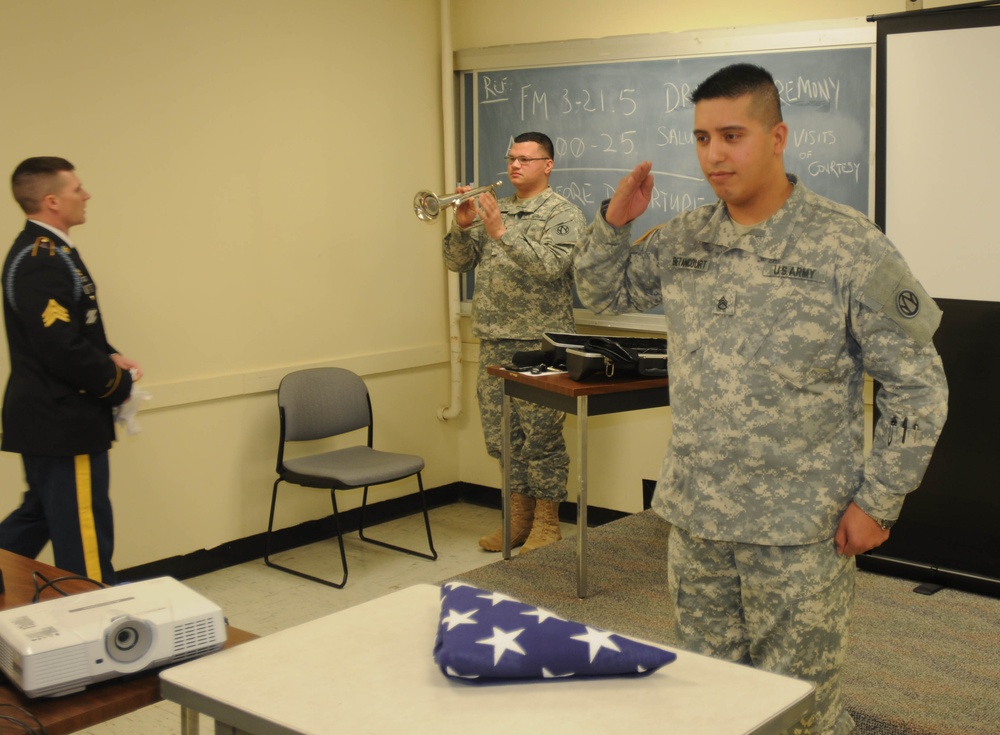 Army Reserve soldiers learn to care for fallen soldiers, their loved ones