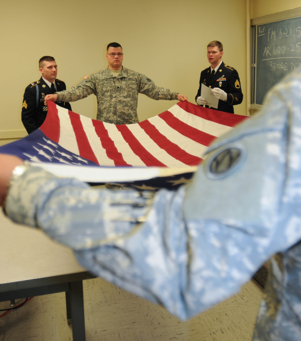 Army Reserve soldiers learn to care for fallen soldiers, their loved ones