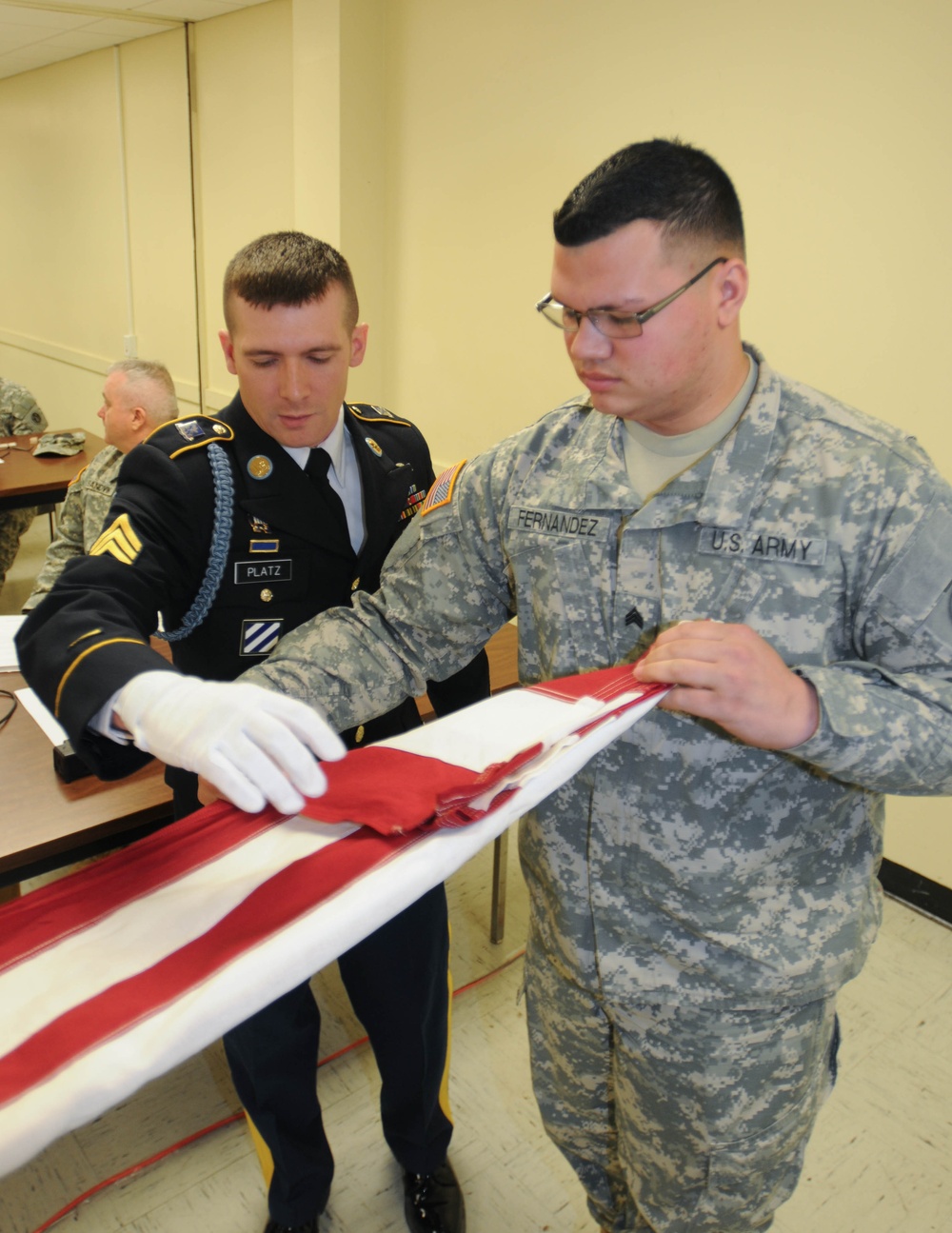 Army Reserve soldiers learn to care for fallen soldiers, their loved ones