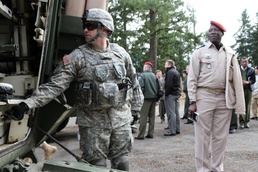 International military leaders tour JBLM