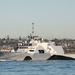 USS Freedom gets underway