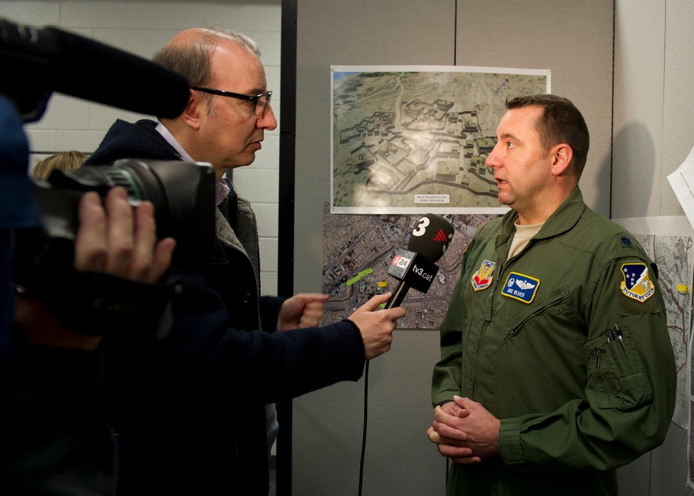 Holloman AFB hosts a media day