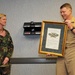 Pottenger receives 'Honorable Seabee' plaque