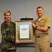 Pottenger receives 'Honorable Seabee' plaque