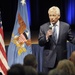 Hagel meets with Pentagon staff