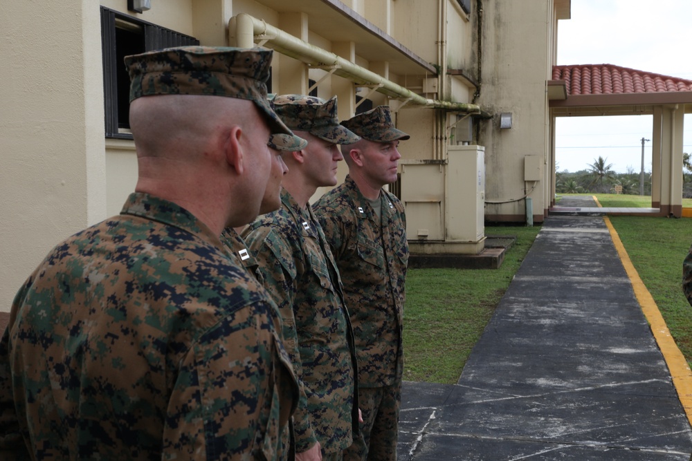 Maj. Gen. James Kessler tours Guam naval base