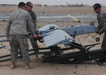 UAS Platoon trains to keep eye in sky