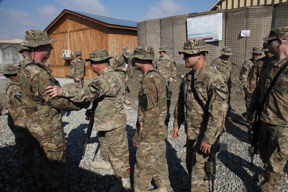 DVIDS - Images - 5th Battalion, 82nd Field Artillery Regiment promotion ...