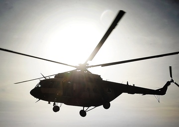 Afghan helicopters support independent operations