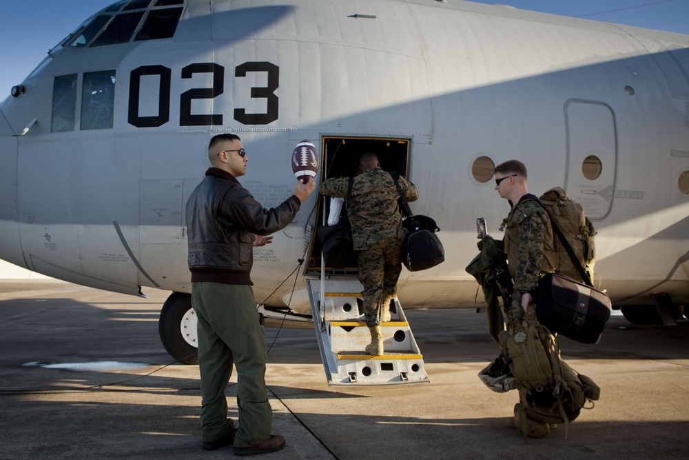 Marines and sailors with Special-Purpose Marine Air-Ground Task Force Africa 13 deploy to Burundi.