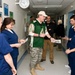 USO Spring Troop visit tour for staff members at Landstuhl Regional Medical Center, Germany