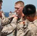 15th MEU March 1 promotions on USS Rushmore