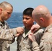 15th MEU March 1 promotions on USS Rushmore