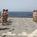 15th MEU March 1 promotions on USS Rushmore