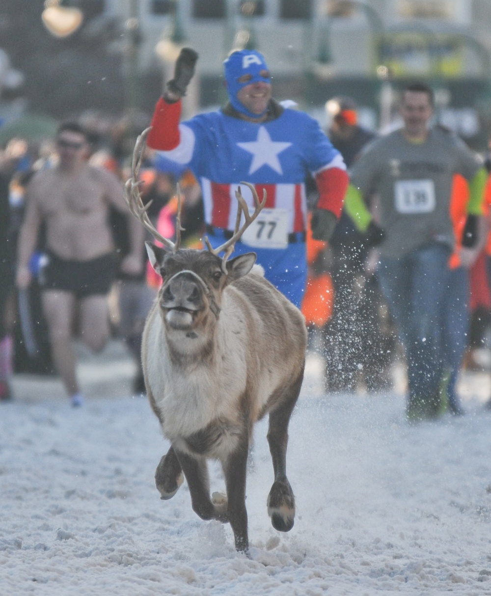 Running of the Reindeer 2013, Anchorage, Alaska