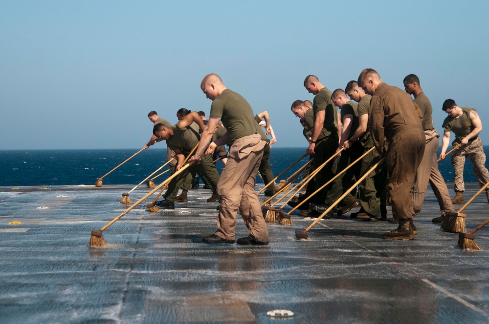 USS Peleliu operations