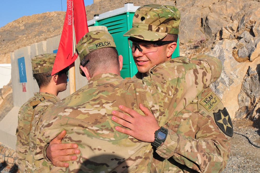 Sapper father promotes sapper son