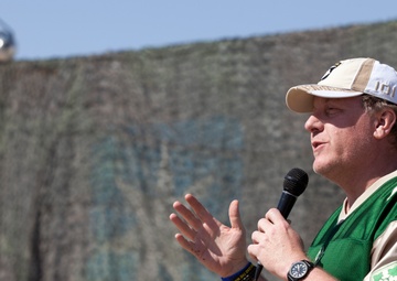 76th USO tour on Camp Leatherneck