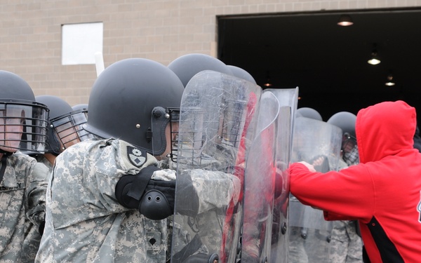 Riot control training