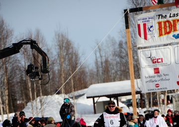 Iditarod restart in Willow, Alaska