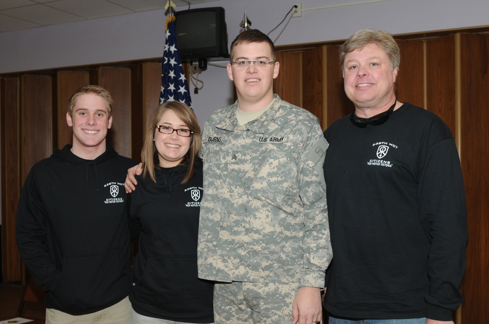 451st Sustainment Command (Expeditionary) Army Reserve soldiers farewell ceremony