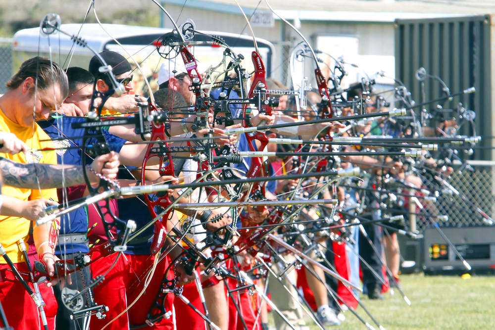 Marine Corps Trials archery competition