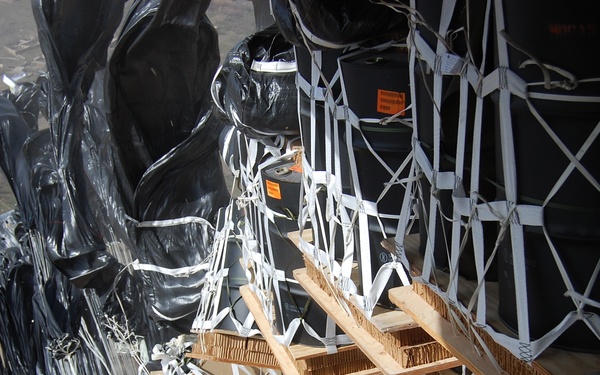 Airdrop over Afghanistan