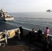 USS Green Bay flight deck operations