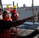 USS Green Bay flight deck operations