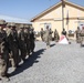 Promotion ceremony at FOB Julien