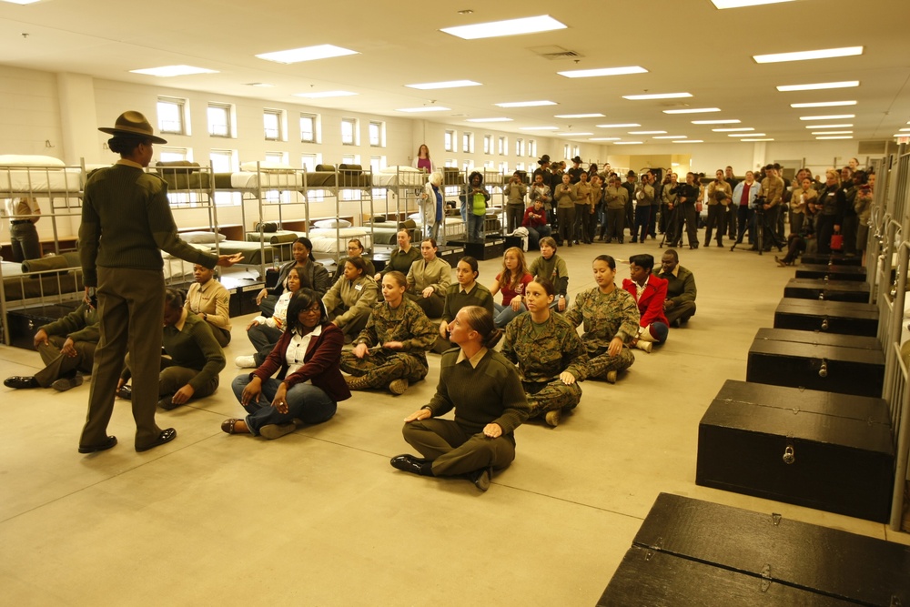 Parris Island hosts celebration of 70 years continuous service for female Marines