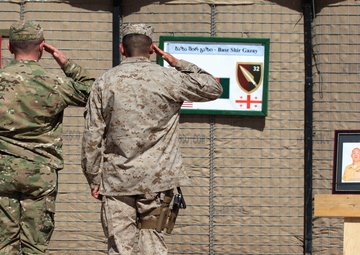 Dedicated Marine, family man honored in Helmand