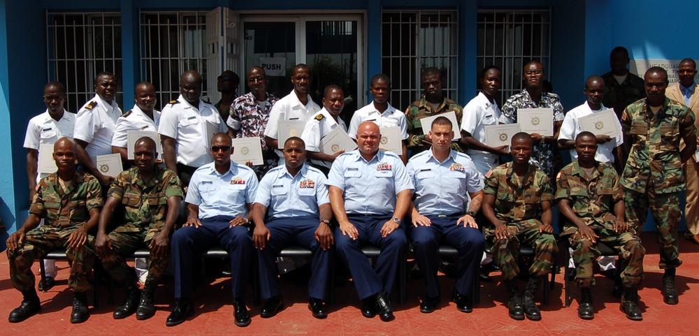 Liberian Coast Guard trains partner nations in maritime security