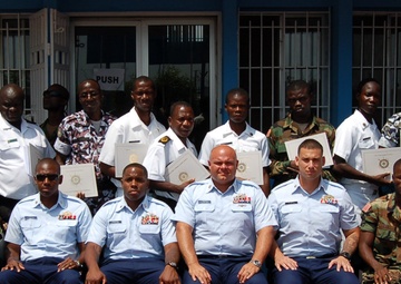 Liberian Coast Guard trains partner nations in maritime security