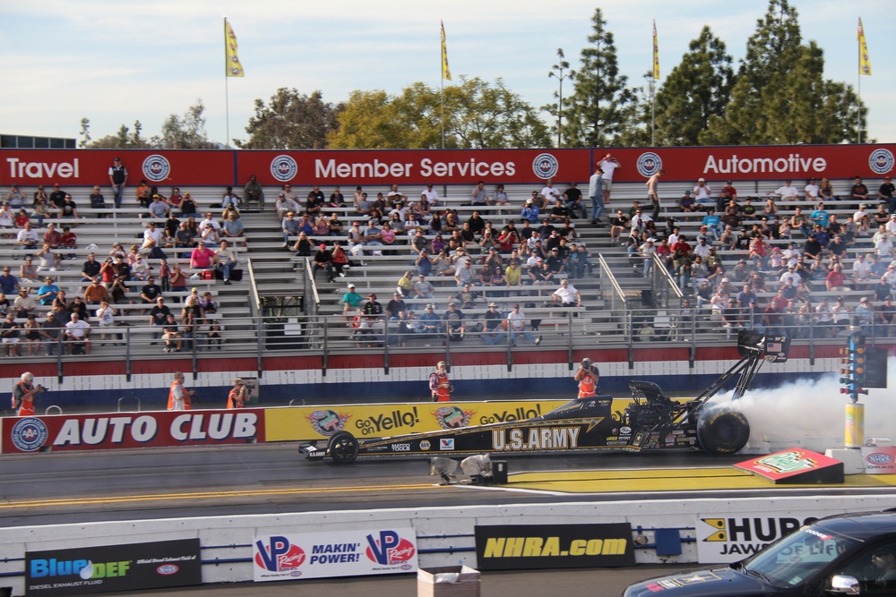 Army Drag Racing Team supports education