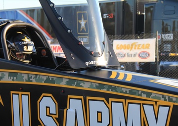Army Drag Racing Team supports education