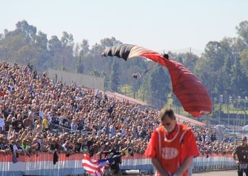 Army Drag Racing Team supports education