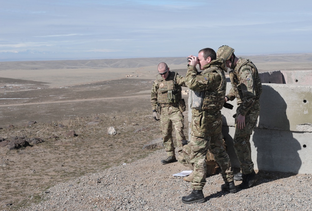 RAF JTACs train at MHAFB