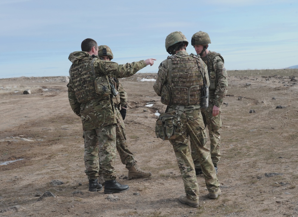 RAF JTACs train at MHAFB