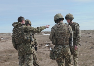 RAF JTACs train at MHAFB