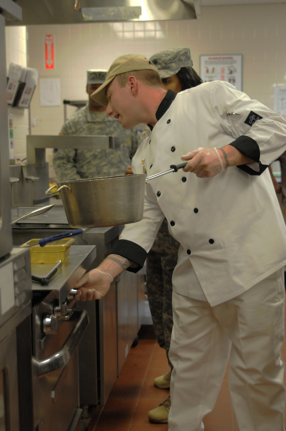82nd Sustainment Brigade soldiers compete in Top Chef Competition