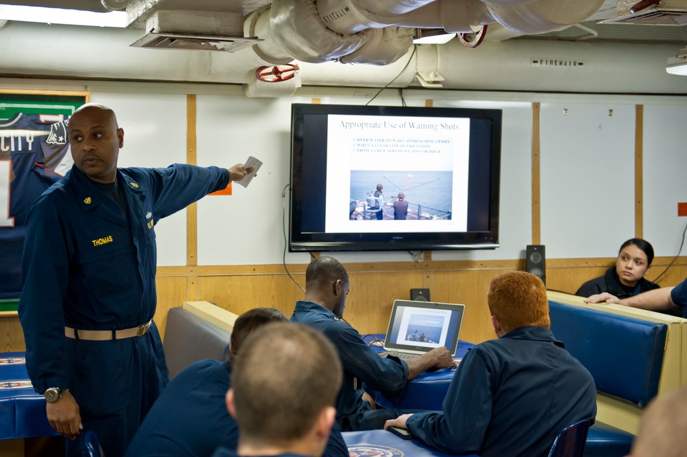 Force protection protocol training